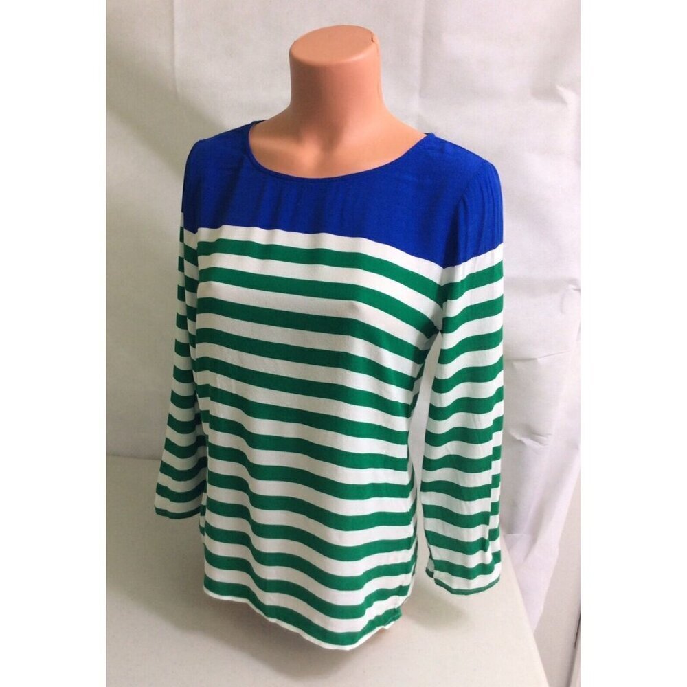 J Crew Nautical Blouse Top Womens 4 - Picture 4 of 6